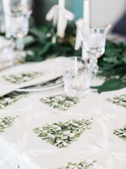 Avalon Home Cream Forest Tablecloth - Image 4 of 6