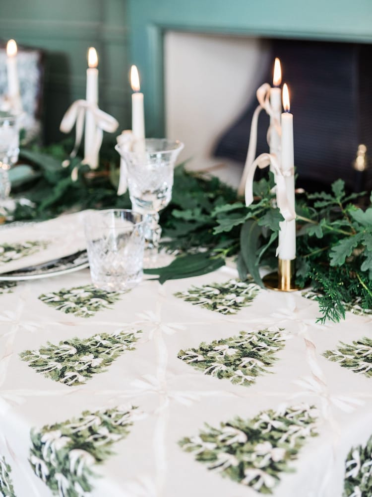 Avalon Home Cream Forest Tablecloth - Image 6 of 6