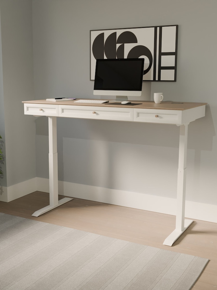 Koble Natural Felix Height Adjustable Smart Desk - Image 2 of 4