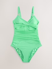 Apple Green Shaping Tummy Control Swimsuit - Image 1 of 4