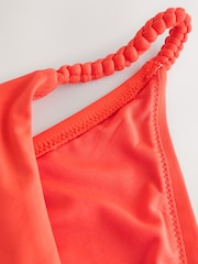 Red Plaited Strap Tanga Bikini Bottoms - Image 7 of 8