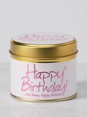 Lily-Flame Happy Birthday Scented Tin Candle - Image 3 of 3