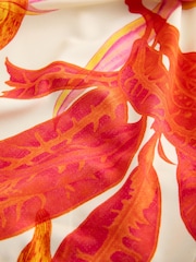 Kew Gardens Tropical Print High Leg Bikini Bottoms - Image 5 of 6