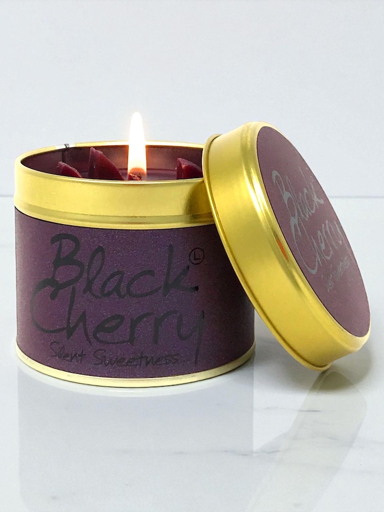 Lily-Flame Black Cherry Scented Candle Tin - Image 1 of 3 Lily-Flame Black Cherry Scented Candle Tin - Image 1 of 3