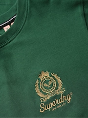 Superdry Grey Country Club Boxy Loose T-Shirt - Image 6 of 7