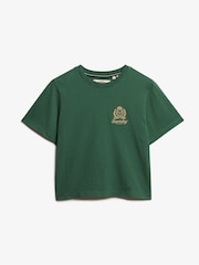 Superdry Grey Country Club Boxy Loose T-Shirt - Image 7 of 7