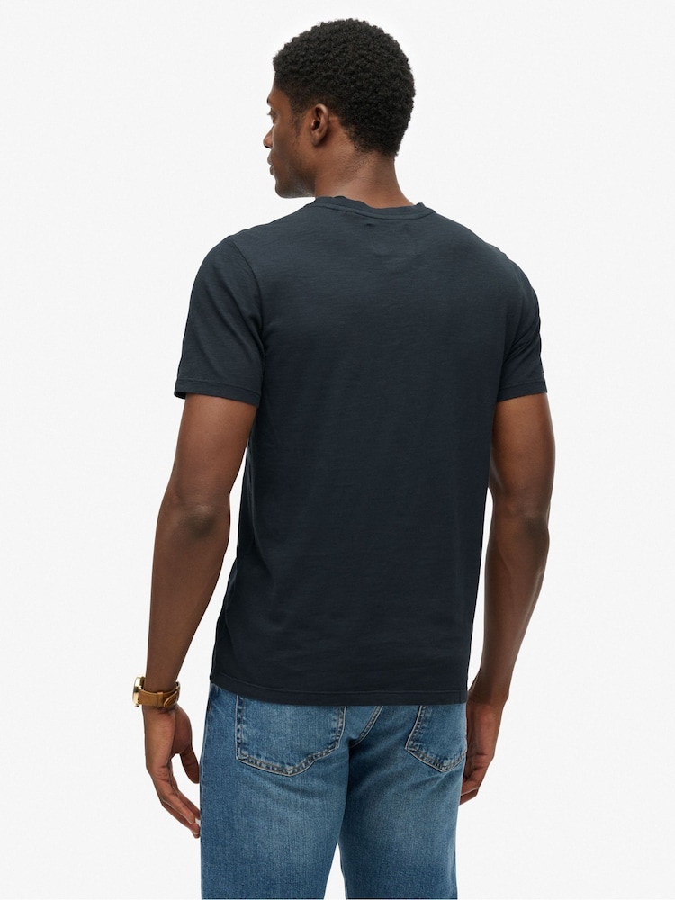 Superdry Blue Copper Label Relaxed T-Shirt - Image 2 of 7 Superdry Blue Copper Label Relaxed T-Shirt - Image 2 of 7