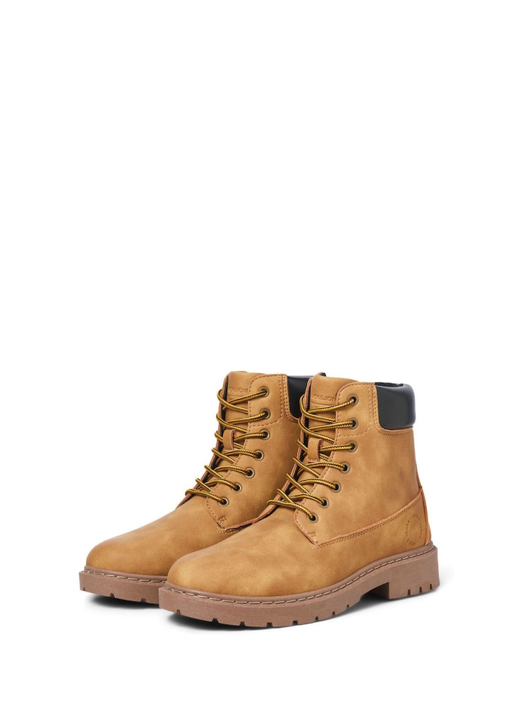 JACK JONES Mens Brown Suede Lace Up Ankle Boots Size‎ 44 US 10.5 NEW Jack jones Boot | eBay main image 3