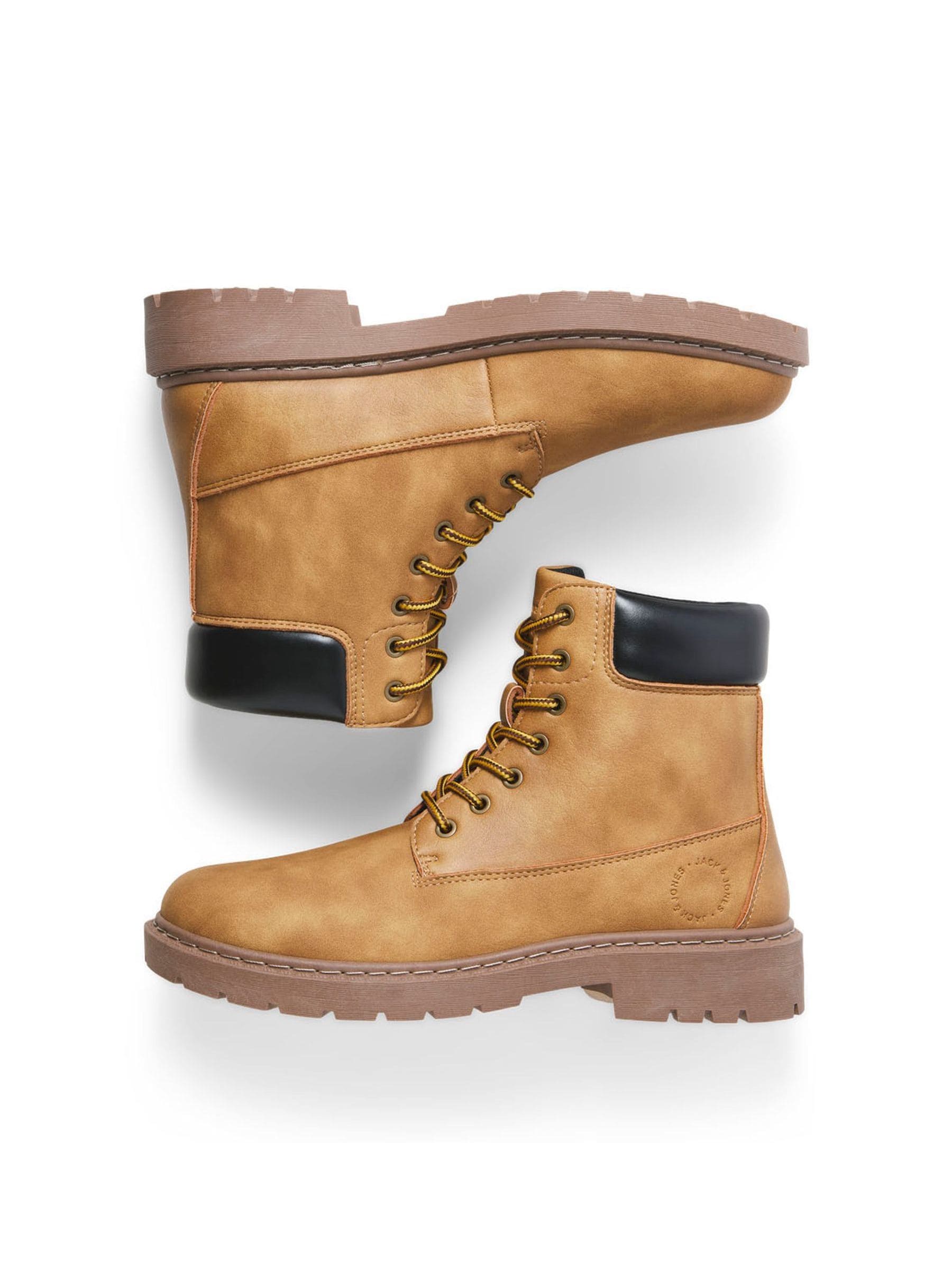 JACK JONES Mens Brown Suede Lace Up Ankle Boots Size‎ 44 US 10.5 NEW V25866s7.jpg main image 3