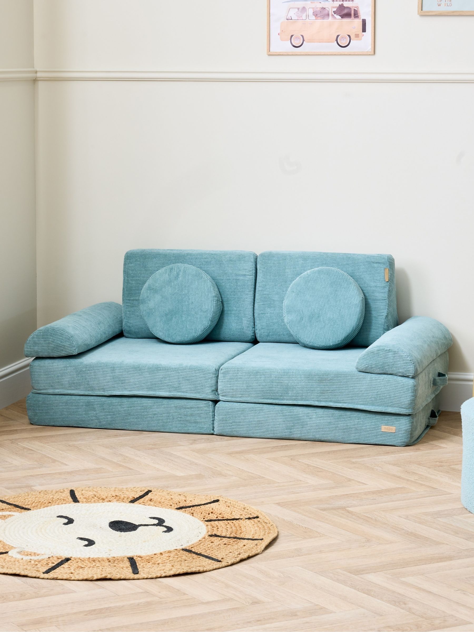 Tutti Bambini Unisex Ocean Stone Playrama Montessori Kids Play Sofa