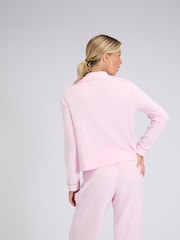 Boux Avenue Pink Velour Pyjamas Set - Image 2 of 6