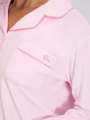 Boux Avenue Pink Velour Pyjamas Set - Image 6 of 6