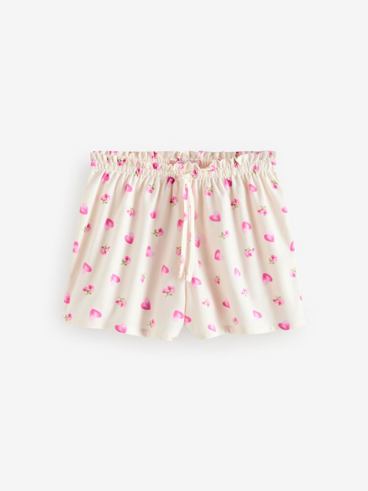 Lahka Kremna barva - Boux Avenue Stripe Christmas Shortie Pyjamas - Slika 9 iz 9