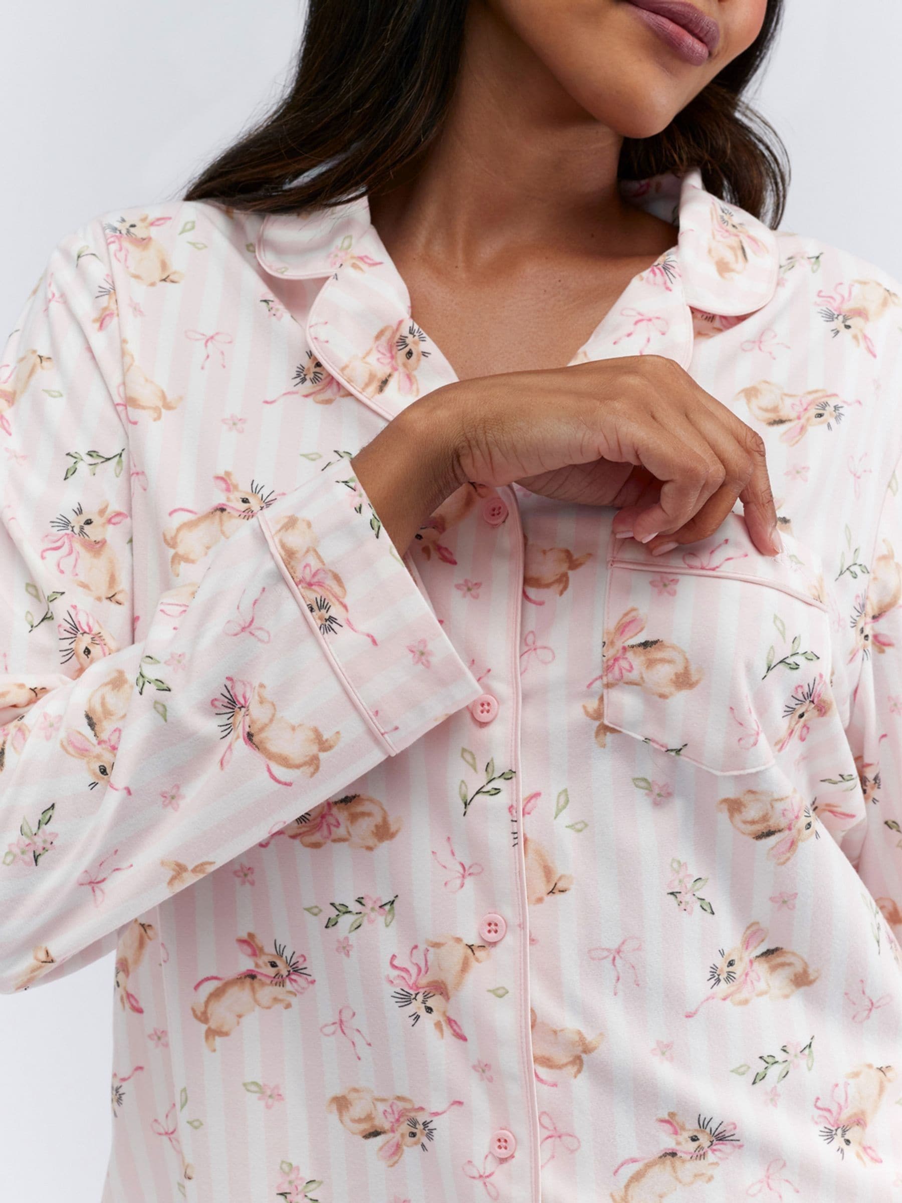 NEW! Wyeth X Ruxpinsrags Summer Songbird Beige Rancher with Pink Feather Accents 1d8d7b0b-c411-4d5e-81f2-  main image 2