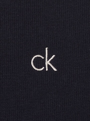 Calvin Klein Golf Blue Avenue Half Zip Sweater - Image 9 of 9