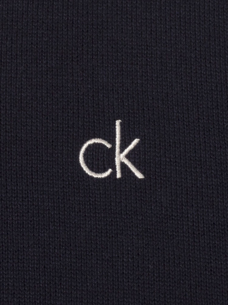 Calvin Klein Golf Blue Avenue Half Zip Sweater - Image 9 of 9 Calvin Klein Golf Blue Avenue Half Zip Sweater - Image 9 of 9