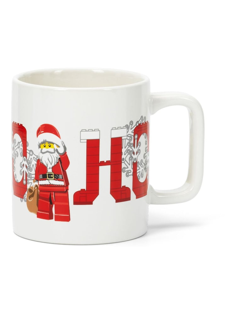 Lego White Christmas Santa Mug - Image 1 of 2
