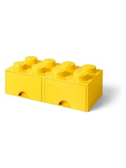 LEGO Bright Yellow Drawer 8 Brick Storage - Image 1 of 3