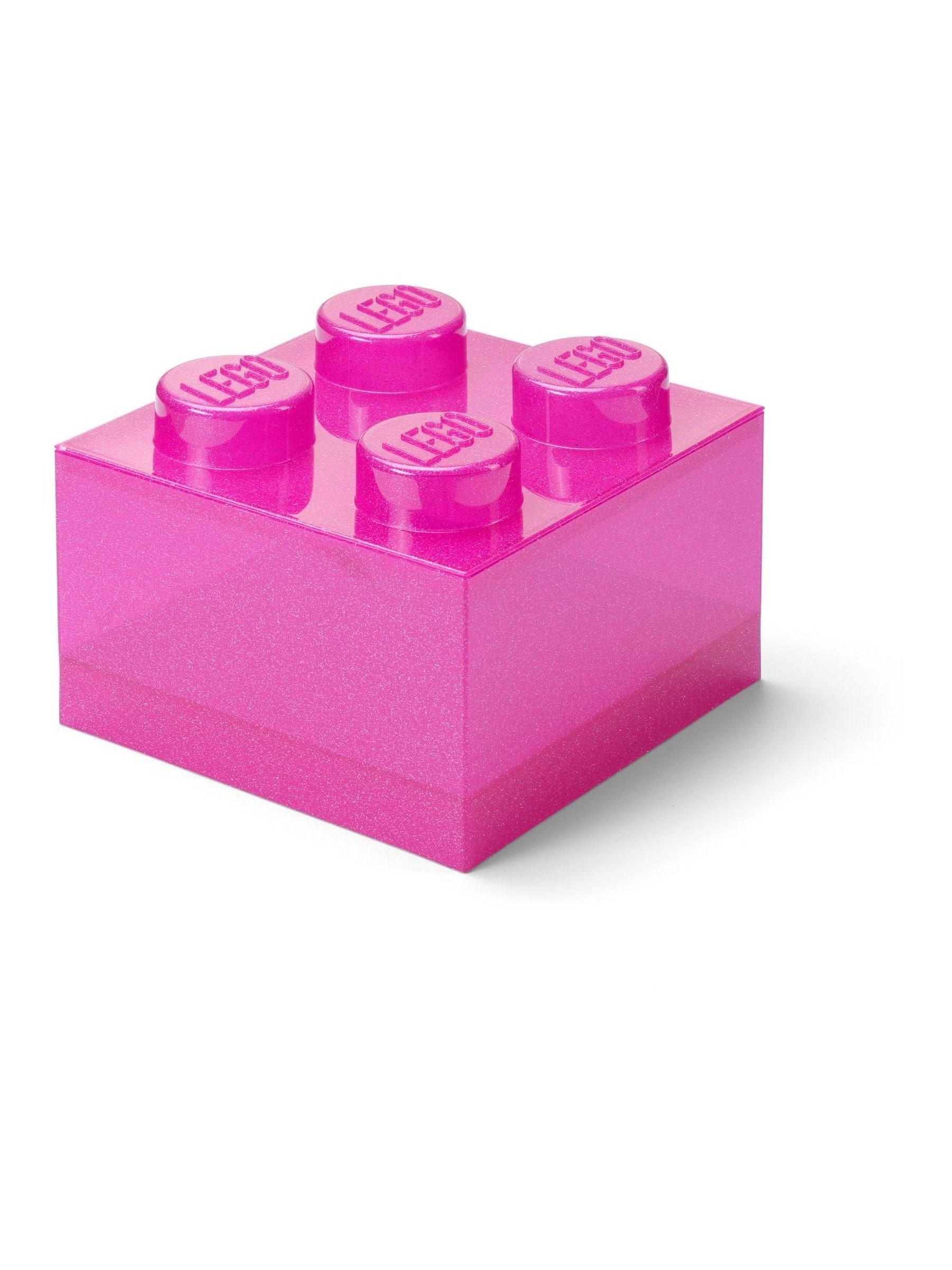 Lego® Unisex Dark Pink Lego 4 Brick Storage In - Image 2