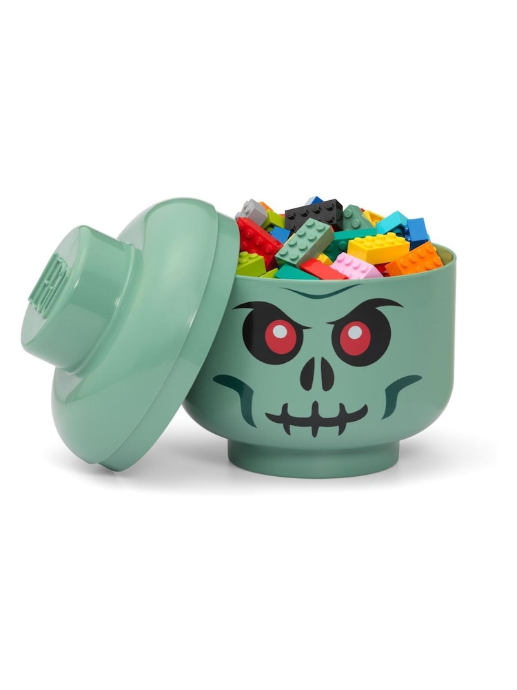 Lego Green Small G Skeleton Head - Image 2 of 3