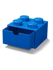 LEGO Bright Blue Desk Drawer 4 Brick Storage - Image 2 of 3
