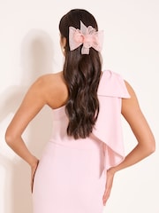 Lipsy Blush Pink Fascinator Hair Clip - Image 2 of 5
