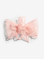 Lipsy Blush Pink Fascinator Hair Clip - Image 3 of 5