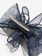 Lipsy Navy Blue Fascinator Hair Clip - Image 5 of 5