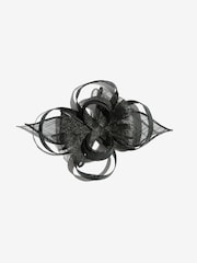 Noir - Lipsy Fascinator Hair Clip - Image 3 de 5
