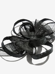 Noir - Lipsy Fascinator Hair Clip - Image 4 de 5