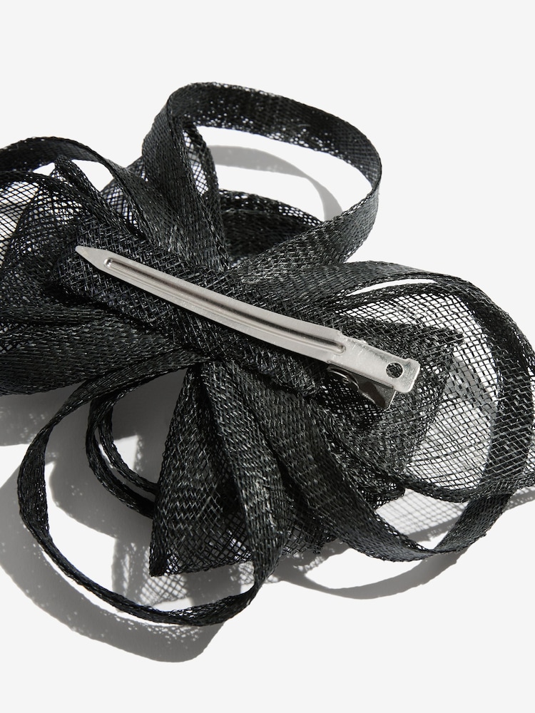 Noir - Lipsy Fascinator Hair Clip - Image 5 de 5