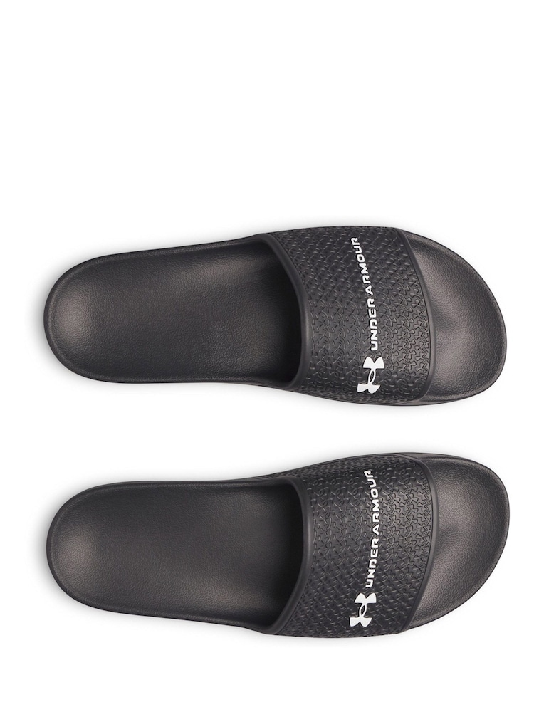 Under Armour Black Locker Slides Sandals - Image 5 of 5