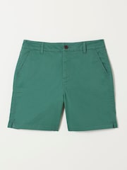 FatFace Elsham Teal Blue Chino Shorts - Image 6 of 6