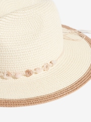 Friends Like These Straw Look Fedora Hat - صورة 6 من 7