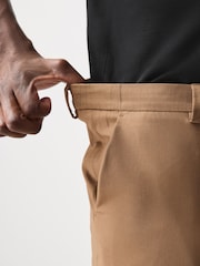 Tan Brown Muscle Fit Motionflex Stretch Suit Trousers - Image 6 of 13