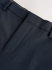 Navy Muscle Fit Motionflex Stretch Suit Trousers - Image 10 of 10