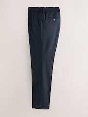 Navy Muscle Fit Motionflex Stretch Suit Trousers - Image 7 of 10