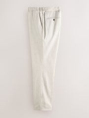 Stone Muscle Fit Motionflex Stretch Linen Rich Suit Trousers - Image 2 of 6