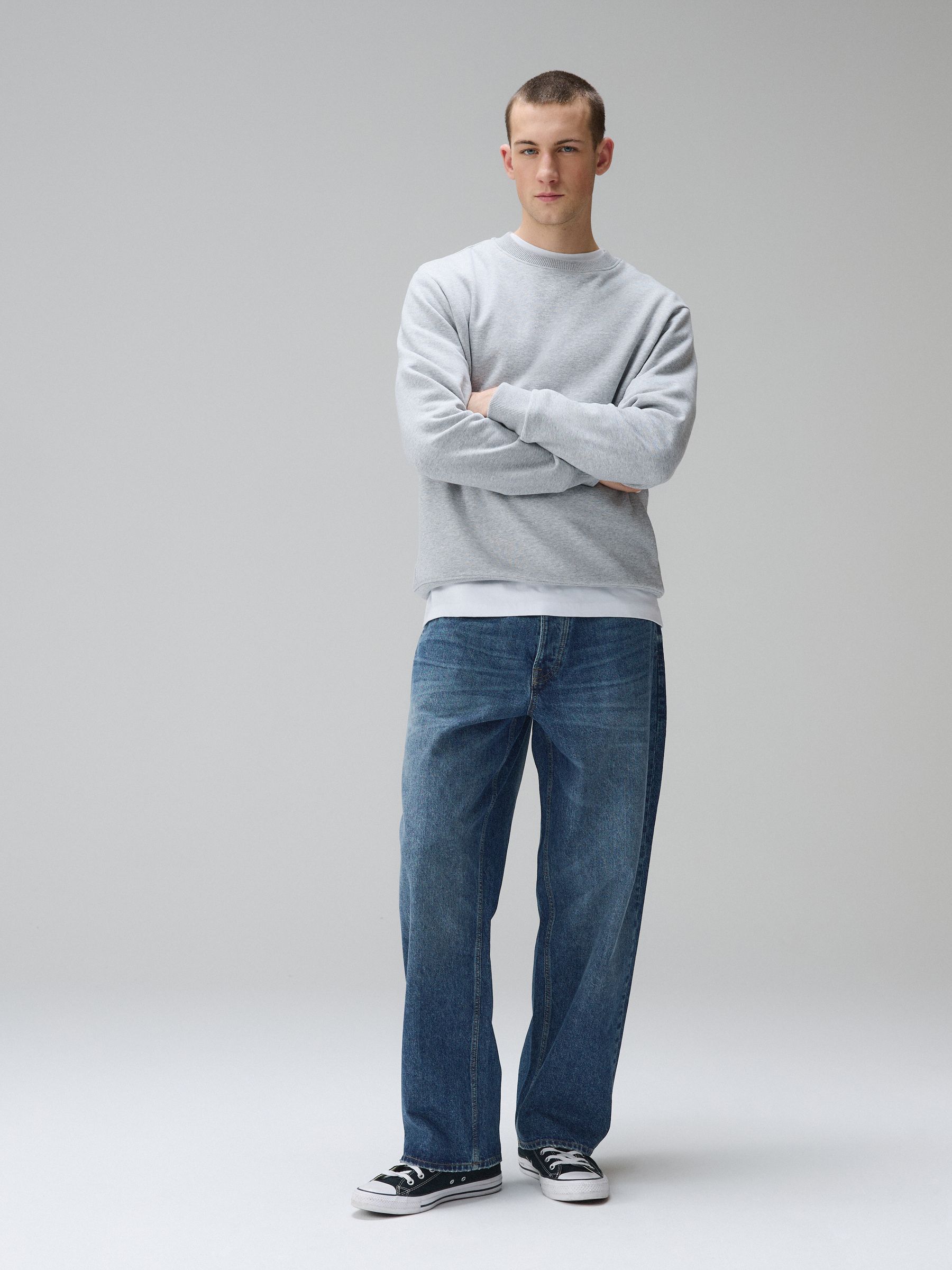 Buy Vintage Blue Baggy Fit Authentic Jeans from the Next UK online
