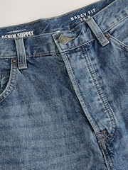 ভিনটেজ নীল - Baggy ফিট - Authentic Jeans - 11এর মধ্যে 9 ছবি