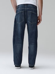 Vintage Blue Barrel Fit Authentic Jeans - Image 4 of 9