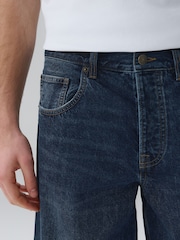 Vintage Blue Barrel Fit Authentic Jeans - Image 5 of 9