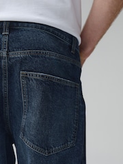 Vintage Blue Barrel Fit Authentic Jeans - Image 6 of 9