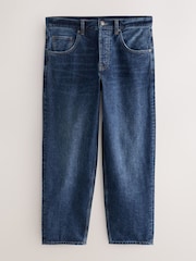 Vintage Blue Barrel Fit Authentic Jeans - Image 7 of 9