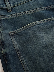 Blue Denim Baggy Fit Authentic Jeans - Image 9 of 9