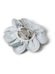 Aela Sparkly Flower Hair Clip Brooch - Image 3 of 3