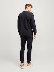 JACK & JONES Black Long Sleeve Lounge Set - Image 2 of 5