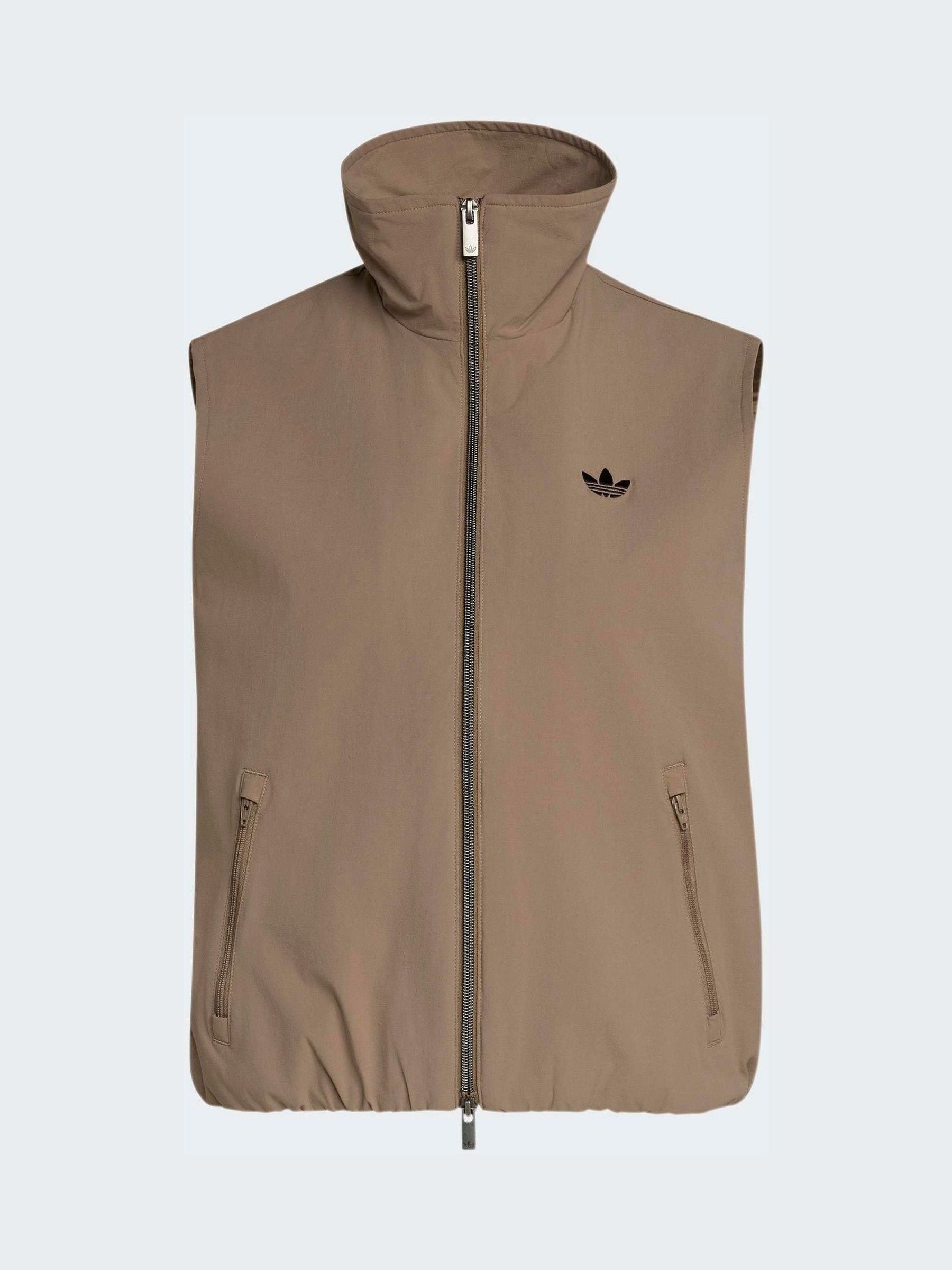 Buy adidas Originals Brown Sleeveless Gilet from Next USA