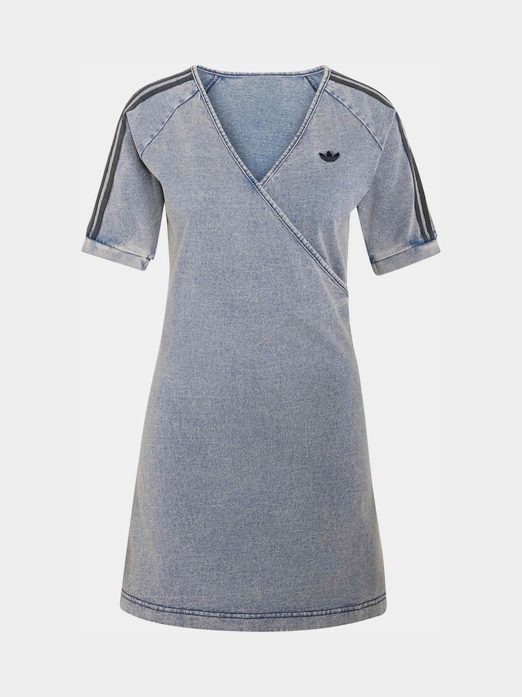 adidas Originals Denim Vintage Washed Denim Dress - Image 1 of 3 adidas Originals Denim Vintage Washed Denim Dress - Image 1 of 3