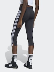 adidas Originals Black/White Capri Trousers - Image 2 of 4